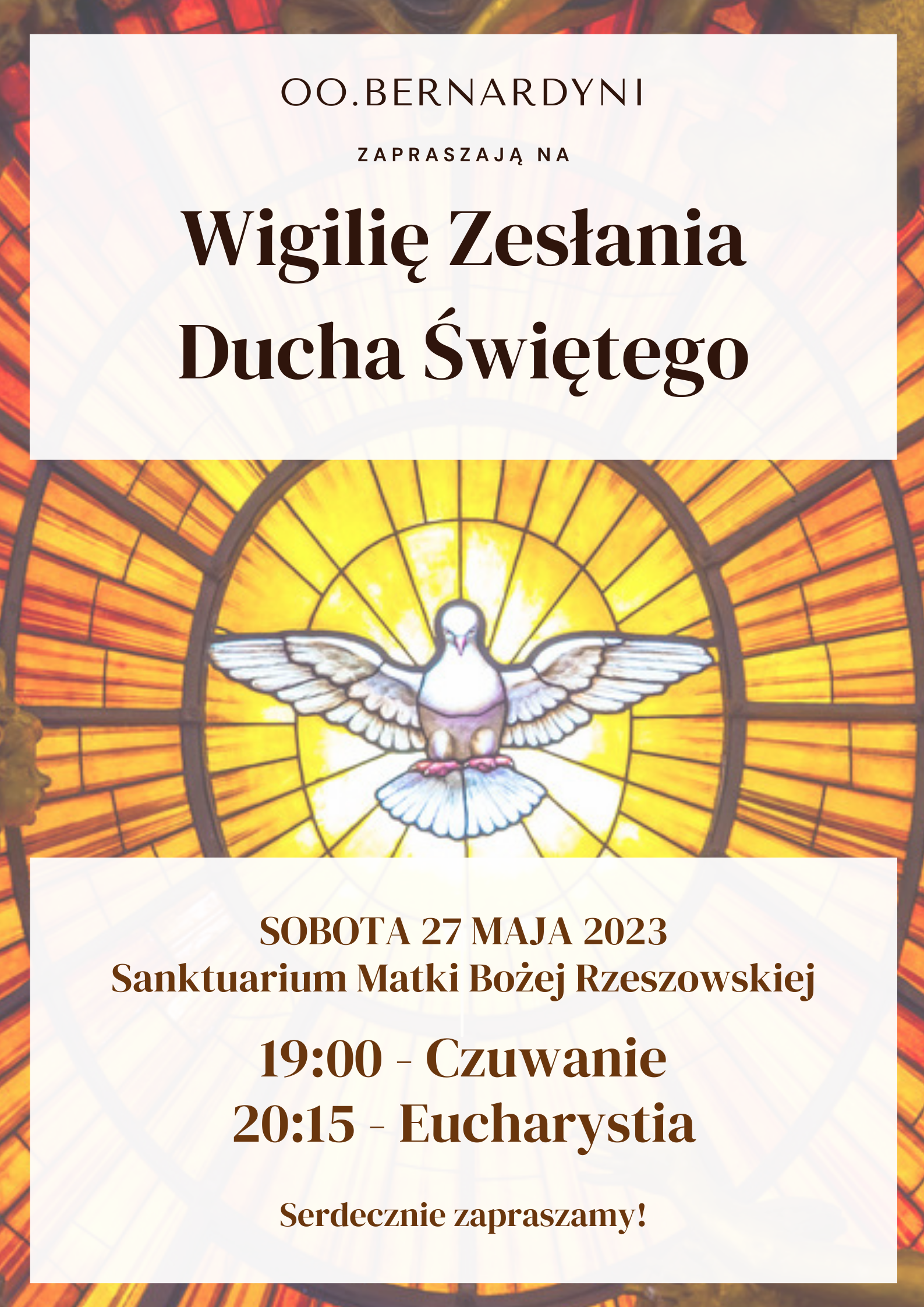 Czuwanie przed Zesłaniem Ducha Świętego