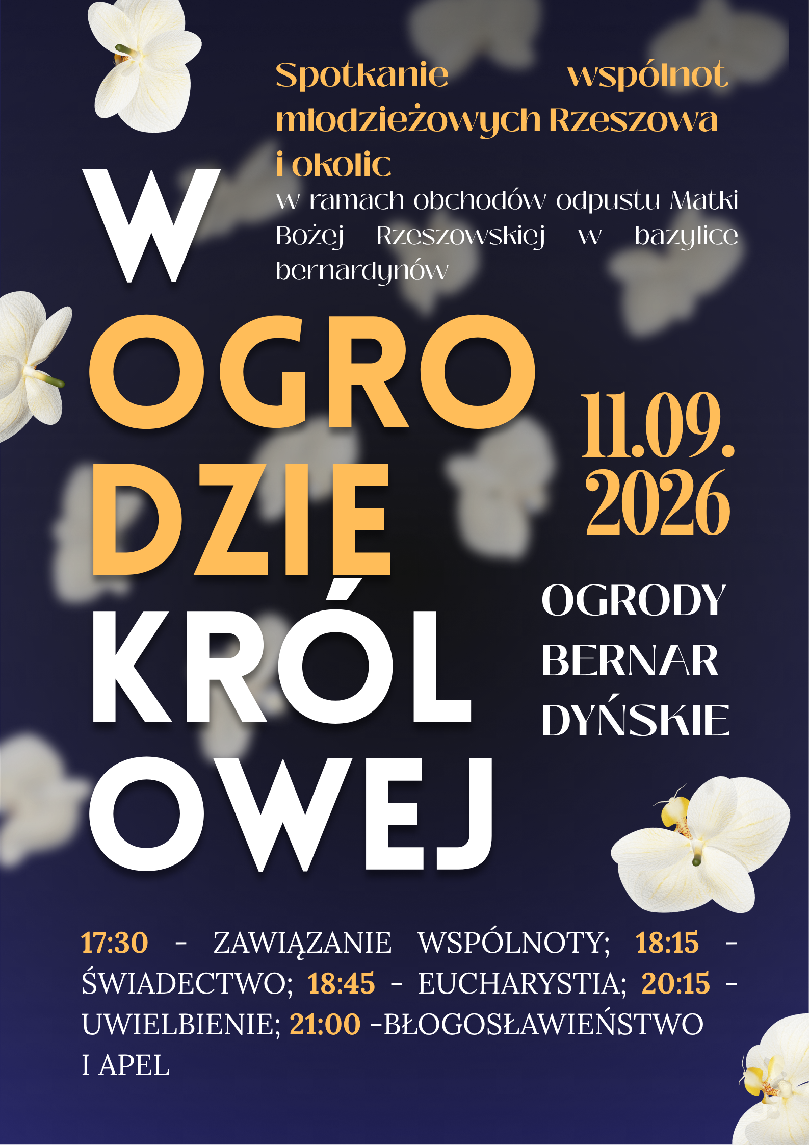 ZAPRASZAMY NA „OGRODY KRÓLOWEJ”